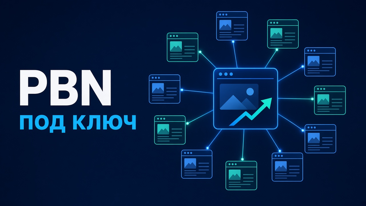 Создание PBN под ключ — сеть сайтов ссылается на основной сайт